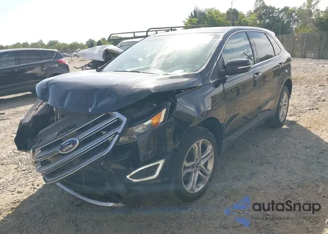 2017 Ford Edge Titanium из США, поврежденный, VIN 2FMPK4K9XHBB89970